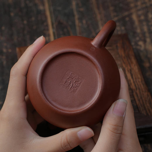 严伟敏 钩月壶 宜兴紫砂原矿茶壶紫砂壶功夫茶泡茶壶茶具仿古 商品图3