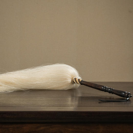 红木柄马尾拂尘 商品图2