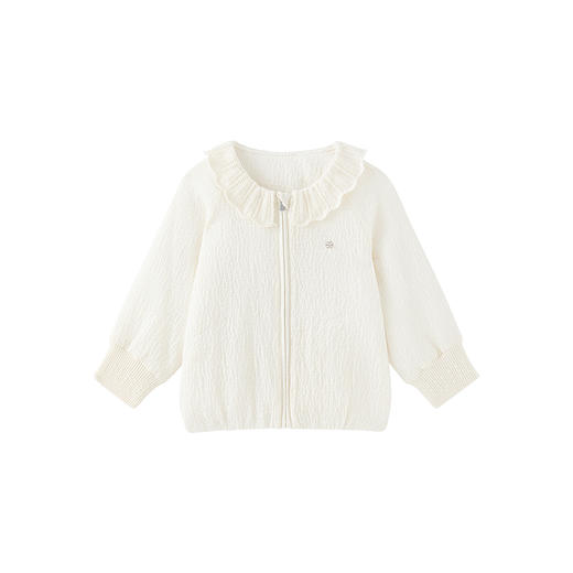 【高定系列】英氏羊毛外套秋冬长袖保暖夹棉外套女童外套新款 商品图4