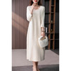89167原形U领显瘦连衣裙女肌理感2024春季新款休闲宽松长裙子高级感 商品缩略图4