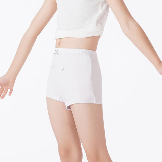 都市丽人眯雅佳童裤纤柔绵平角裤人棉平角女童内裤JKT510 商品图2