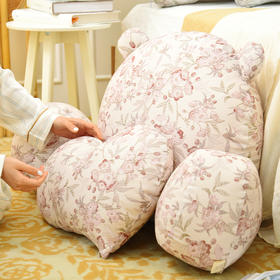 艺术家合作系列熊抱抱床头靠垫大靠背软包腰靠