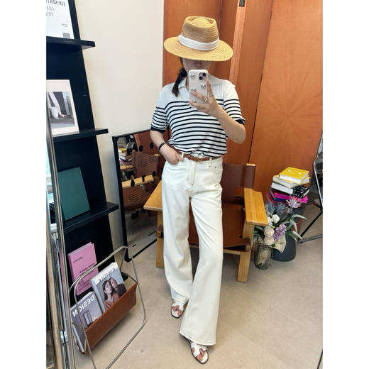 2406321   立体山茶花 牛仔裤 薄棉 商品图3