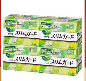 日本花王乐而雅普通日用卫生巾28枚