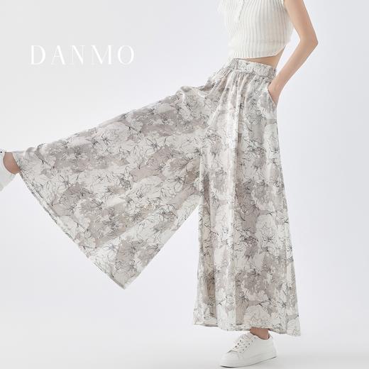 秒变の国风美人【中式印染面膜裤裙】 雪纺柔滑面料一触即凉 宽松版型更遮肉 穿脱无负担 国风水墨画/新中式美学 商品图6