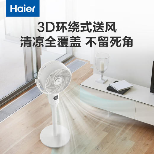 海尔（Haier）家用智能空气循环扇 台扇落地扇两用 立式电风扇 语音款HFX-Y2403AP 商品图5