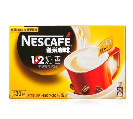 【亚欧超市】雀巢咖啡1+2奶香味450g/盒 商品图0
