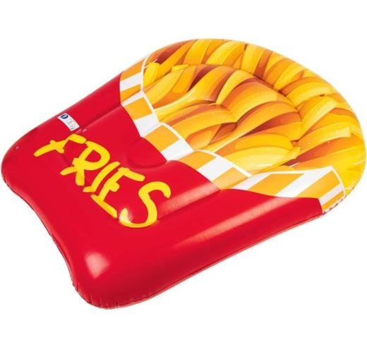 【包邮直发】麦当当薯条大浮排   最大承重100kg 优质PVC原材料，不含双酚A，厚实柔软耐用，不易渗漏，无毒环保安全 商品图1