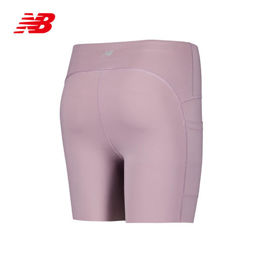NEW BALANCE/NB Sleek Pocket High Rise Short 6 女款运动休闲舒适短裤 商品图1