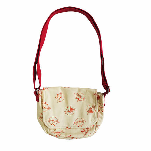 HUJI祤集Flap斜挎包插画可爱动物 商品图1