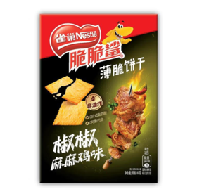 【亚欧超市】雀巢薄脆饼干椒麻鸡味80g/盒