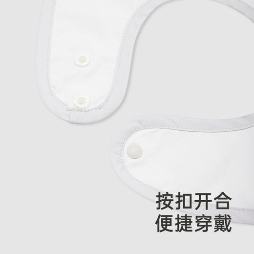 【商场同款】英氏婴幼儿口水巾新生儿三防围脖新款口水肩 商品图2