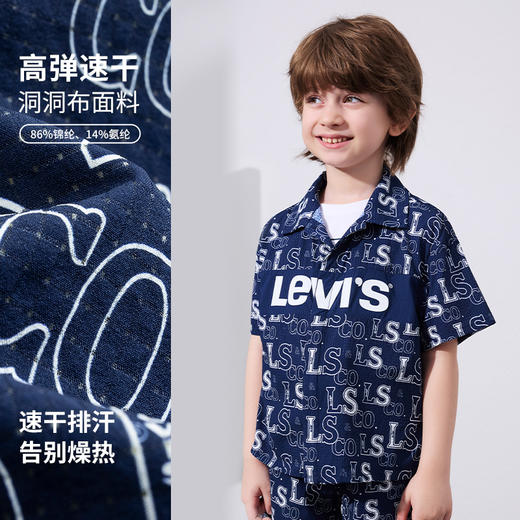 LEVIS 夏 大童小童婴童 儿童童装衬衫 LVB-WT-K735 商品图1