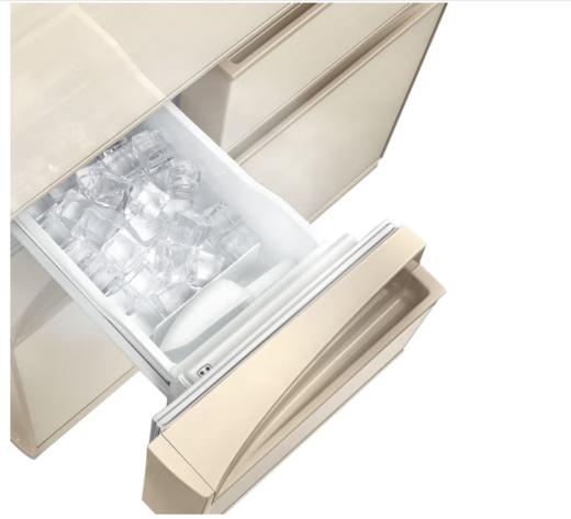 东芝（TOSHIBA）（12985）415升大容量风冷无霜节能变频多门冰箱 体感触控门 60分钟极速制冰 GR-RM436WE-PG2B7 羽纱杏 商品图1