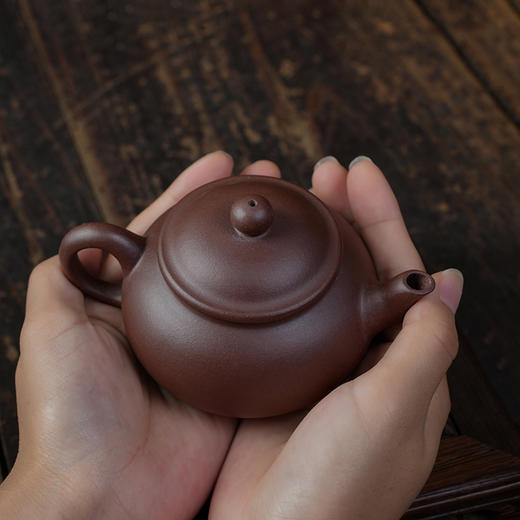 徐小明璎珞壶 宜兴紫砂原矿茶壶紫砂壶功夫茶泡茶壶茶具仿古 商品图2