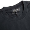 EMPORIO ARMANI 阿玛尼 男士徽标刺绣棉质圆领短袖T恤 黑色 3D1TG8 1JOCZ 0050 商品缩略图1