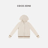 COCOZONE100%羊毛运动针织开衫连帽卫衣长袖外套23C29633 商品缩略图0