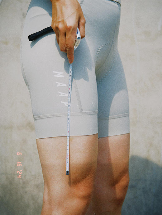 MAAP 24SS 限量版  女士 Short Team Bib Evo Fog Grey  骑行超短裤 商品图3