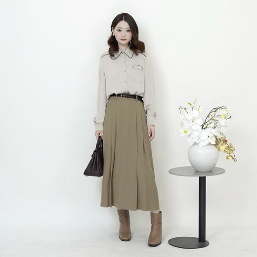 两三事新款半身裙显瘦通勤百搭减龄-S24CKB046 商品图2