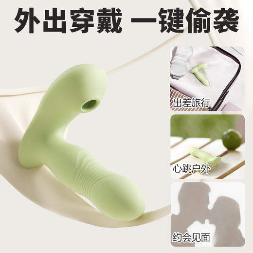 【谜姬】 喜悦穿戴 入体 转珠震动吮吸穿戴女自慰情趣用品成人 商品图3