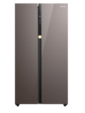东芝（TOSHIBA）（12973）600升超大容量双循环对开门冰箱 果蔬雾化保鲜 一级能效省电风冷无霜电冰箱 GR-RS630WE-PG1A8