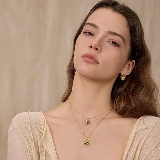 ARSIS 丨 公益联名款 山水熊猫淘气宝项链/熊猫小戏精项链 商品图2