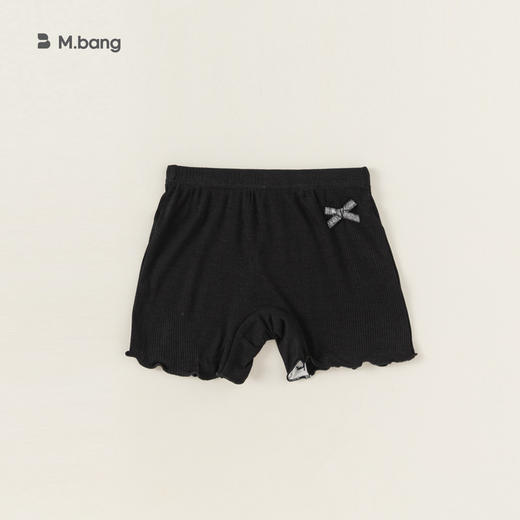 【超值2条装！】宥宝童装儿童打底裤童装纯色木耳边短裤夏天小女孩安全裤 商品图7