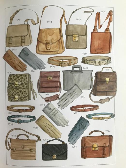 二十世纪时尚配饰图例 2000幅插图 精装大16开 商品图11