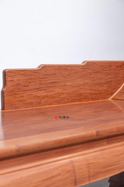 红桥红  家具严选  缅甸花梨（大果紫檀）【215 扶手贵妃床 独板】 商品图3