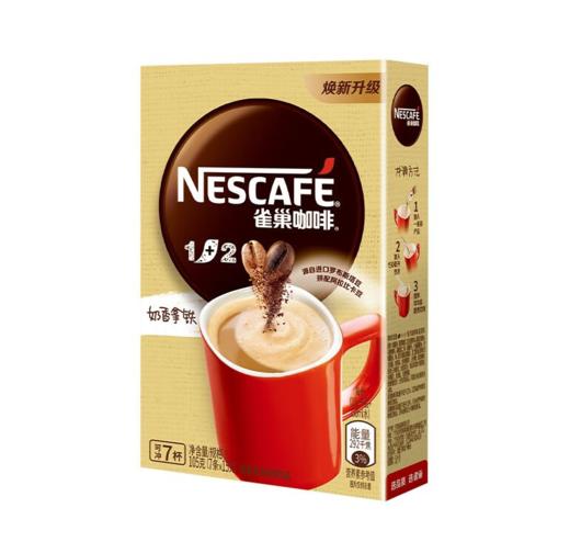 【亚欧超市】雀巢咖啡1+2奶香味105g/盒 商品图0