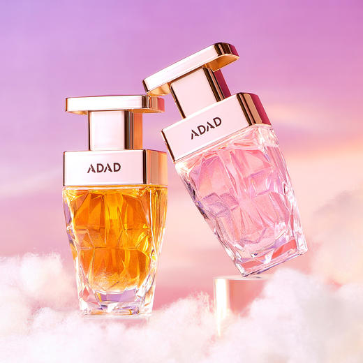 【夏天个性小心机】ADAD女士幻彩鎏金香水 馥郁芬芳香氛 优雅精美外型 持续留香 喷头式香水持久自然40ml 商品图1