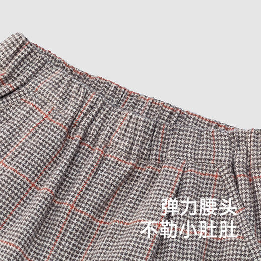 【高定系列】英氏童装羊毛裤秋季保暖长裤男童裤子新款休闲裤 商品图2