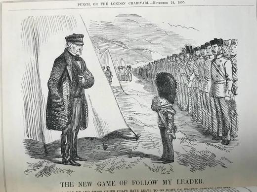 1855年7月-1857年6月 英国讽刺漫画杂志《笨拙》 数百幅插图 真皮精装16开 商品图4