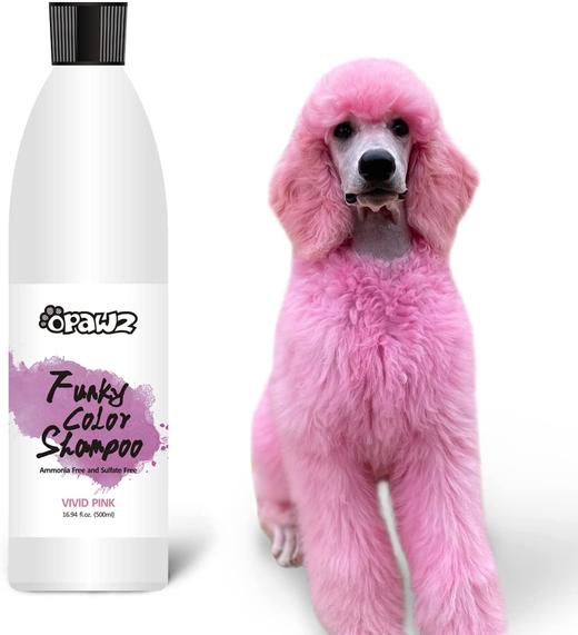 宠物染色香波-深粉色 500ml OPAWZ小爪印 商品图0