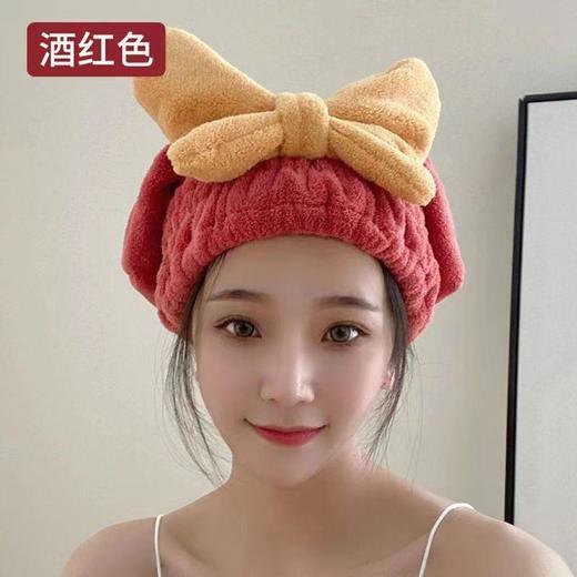 双十一大促【干发帽】超强吸水速干女新款发巾浴帽可爱加厚擦包头的毛巾洗头 商品图3
