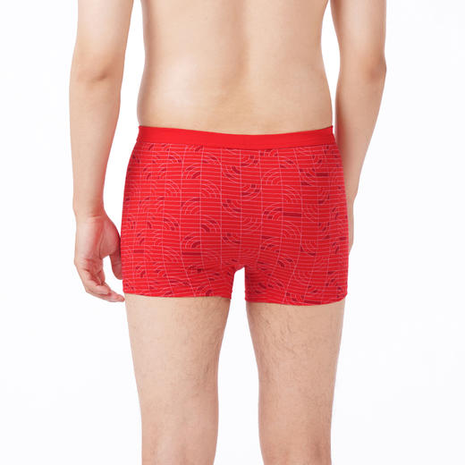 都市丽人都市锋尚内裤日常休闲平角裤50S棉拉架男士内裤FKTCE2 商品图3