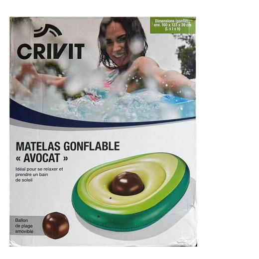 【包邮直发】可脱核牛油果大浮排   最大承重100kg 优质PVC原材料，不含双酚A，厚实柔软耐用，不易渗漏，无毒环保安全 商品图0