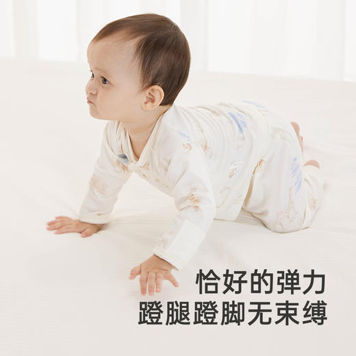 【商场同款】英氏童装家居服套装夏季竹纤维男童女童睡衣新款 商品图2