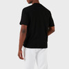 EMPORIO ARMANI 阿玛尼 男士字母徽标刺绣棉质圆领短袖T恤 黑色 3D1TG3 1JPZZ 0056 商品缩略图2