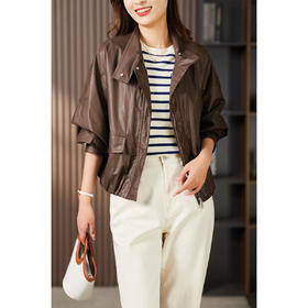 89890原形气质美拉德短外套女夹克2024春装新款宽松设计感小众短款上衣