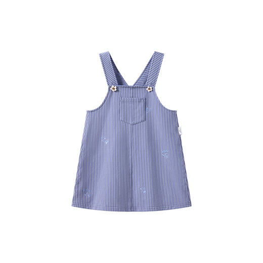 【商场同款】英氏女童连衣裙夏季仿牛仔裙子针织背带裙新款 商品图4