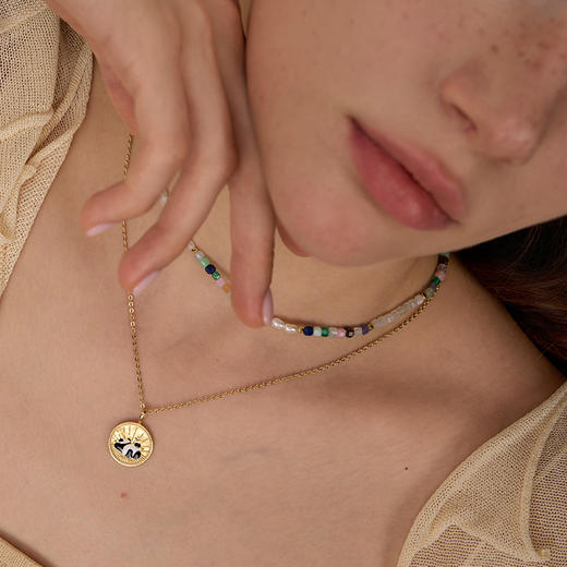 ARSIS 丨 公益联名款 山水熊猫淘气宝项链/熊猫小戏精项链 商品图5