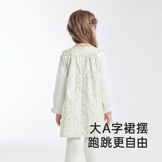 【商场同款】英氏儿童裙子夏季纯棉女童连衣裙纯棉公主裙新款 商品图2