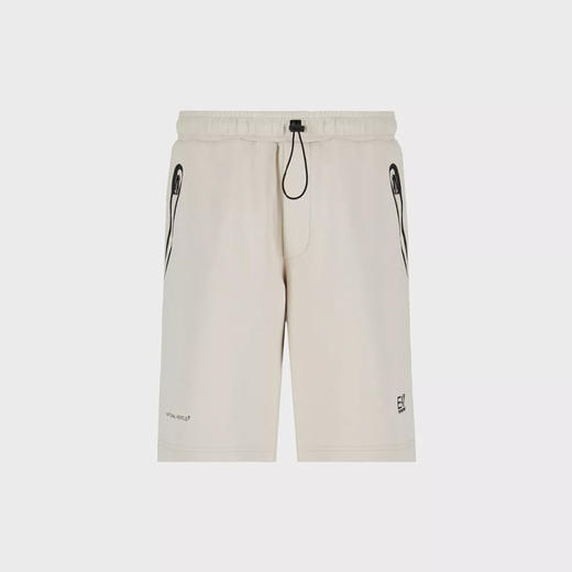 EMPORIO ARMANI EA7 阿玛尼 男士系带腰纯色百慕大短裤 米色 3DPS59 PJUXZ 1946 商品图0