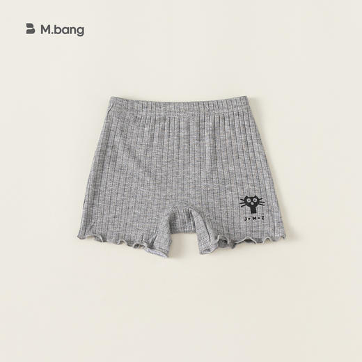 【超值2条装！】宥宝童装儿童打底裤童装纯色木耳边短裤夏天小女孩安全裤 商品图10