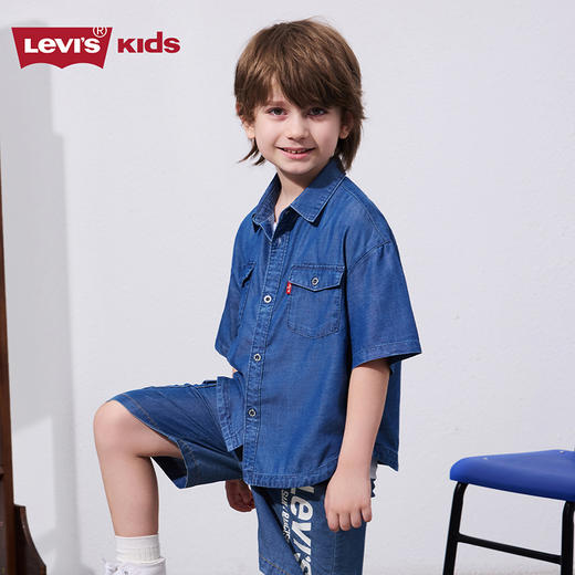 LEVIS 夏 大童小童 儿童童装衬衫 LVB-WT-L947 商品图2