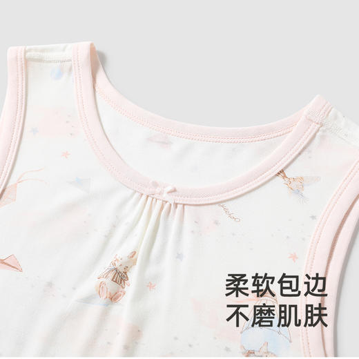 【商场同款】英氏儿童背心夏季透气竹纤维背心男童女童新款 商品图3