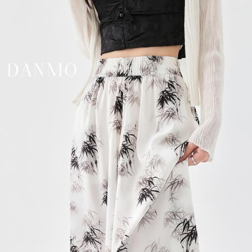 秒变の国风美人【中式印染面膜裤裙】 雪纺柔滑面料一触即凉 宽松版型更遮肉 穿脱无负担 国风水墨画/新中式美学 商品图3