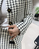 现货 THS 6.21- 拉格菲尔·德重磅棋盘格花呢香风短外套 半裙 BF1014  BK1141 商品缩略图4
