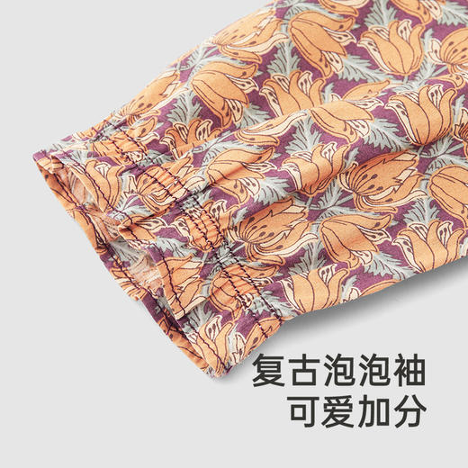 【高定系列】英氏儿童衬衫夏季长袖女童衬衫纯棉新款儿童上衣 商品图3